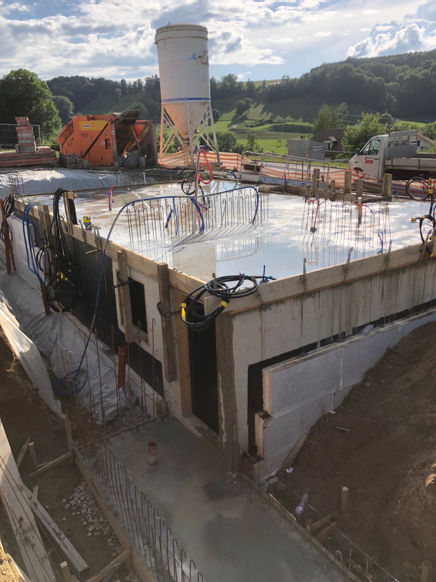 Béton coulé – F. Morina