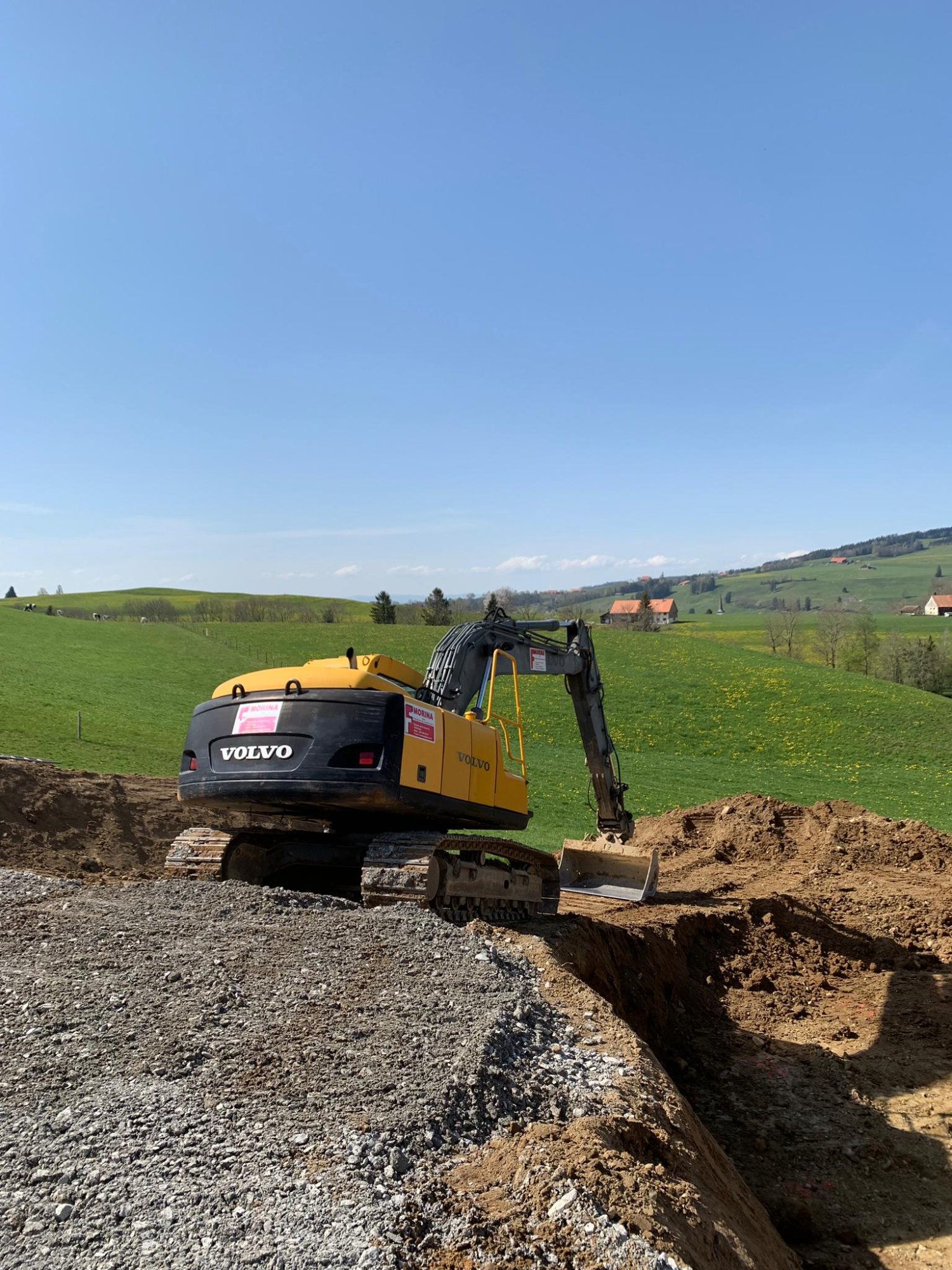 Grue chantier – F. Morina